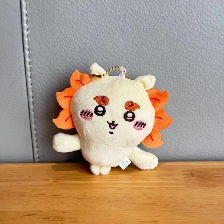 Chiikawa Hachiware Hand Holding Magnetic Plush Keychain With Cartoon Animal Design For Backpack Decor