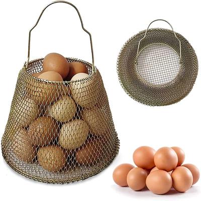 Panier à œufs, mini stockage d'œufs pliable pour œufs frais, peut facilement charger des œufs pour transporter et collecter des œufs