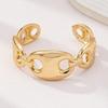 Gold Pig Nose Bracelet - Trendy High-End Fashion Jewelry