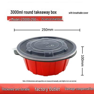 Disposable Round Food Containers