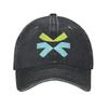 Marathon Game Unisex Baseball Cap Distressed Denim Caps Hat Retro Outdoor Activities Adjustable Snapback Cap