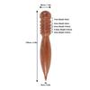 5 Grooves Leather Grinding Rod Leather Burnishing Tool  Burnishing Polishing Sanding Grinding