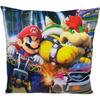 Double-sided Cushion - Square - MARIO BROS - Mario Vs Bowser - Microfiber - 40 X 40 Cm