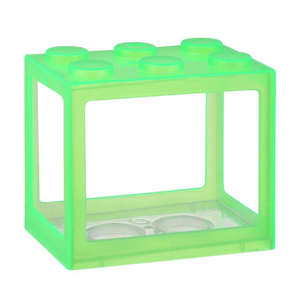 Aquarium Tank Gifts PVC Mini Aquarium Betta Fish Tank Betta Fish Accessories Ornamental