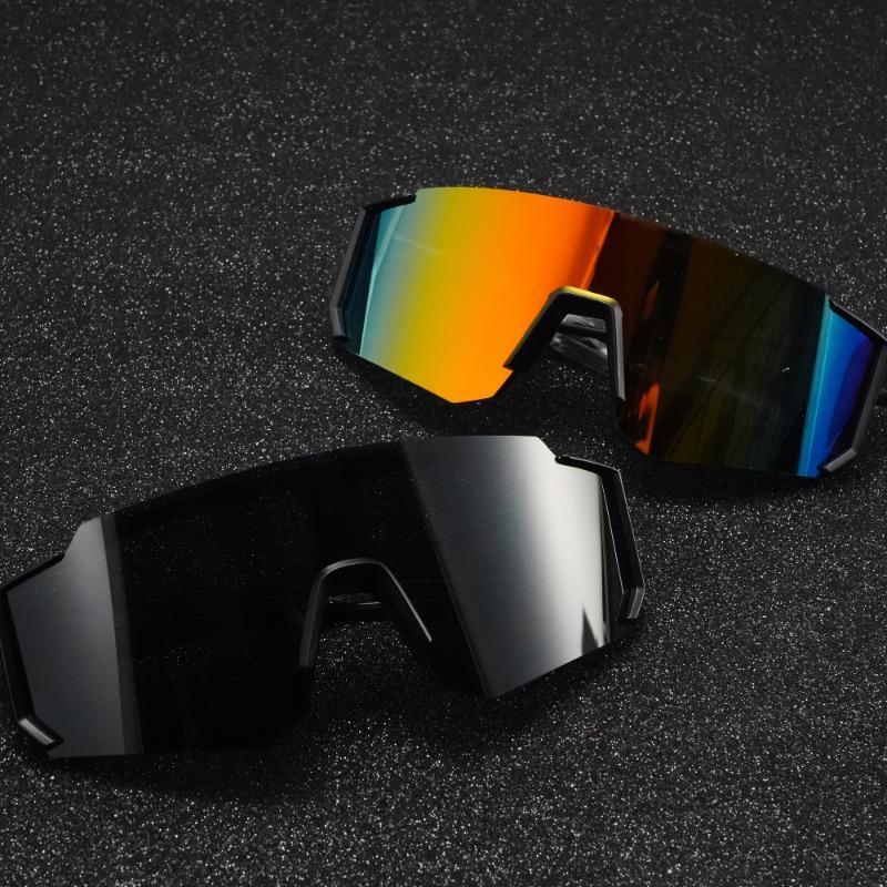 2PCS Unisex Fashionable Glasses - Durable Lightweight PC Frame and Lenses