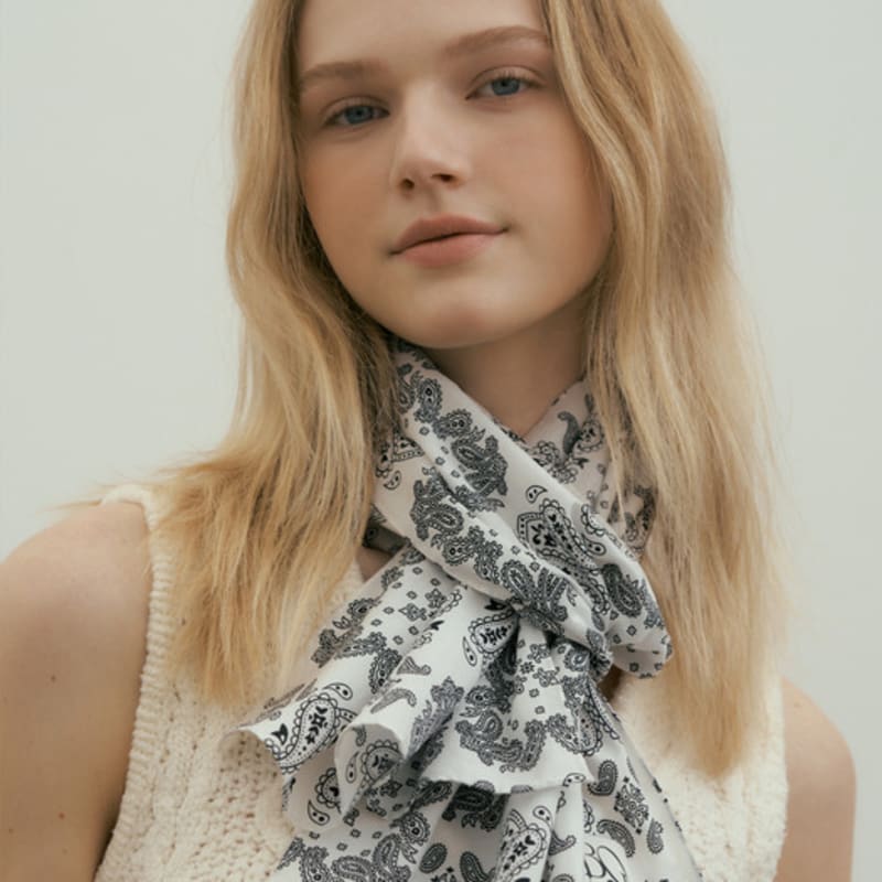 BB’DE SOLI’DE pier cotton scarf (2 colors)