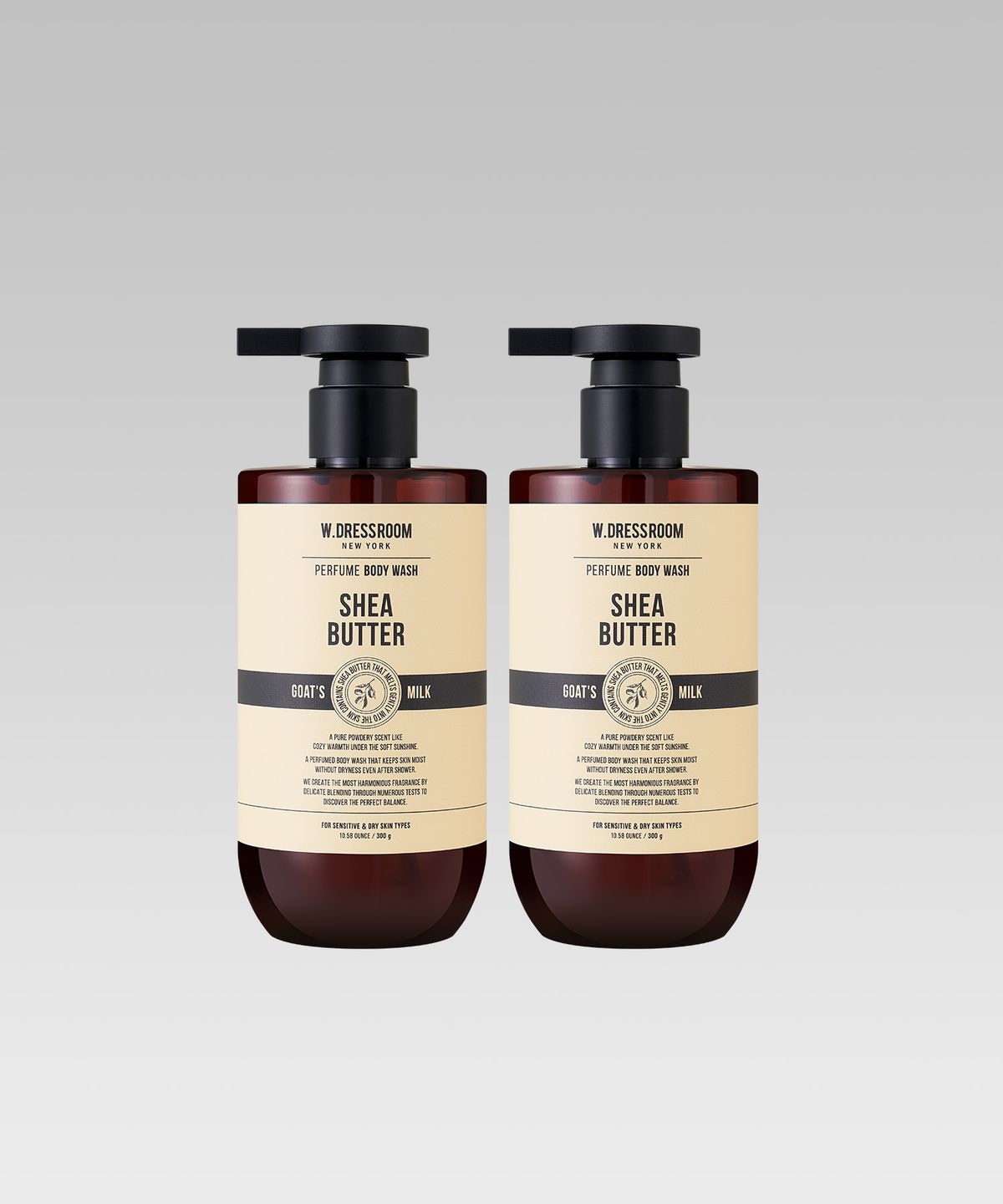 [2 Pieces] Perfume Body Wash Shea Butter 300g