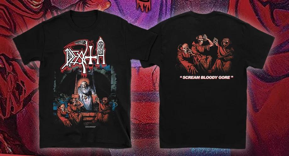 Death – Scream Bloody Gore – Официальная футболка с мерчем группы 2XL