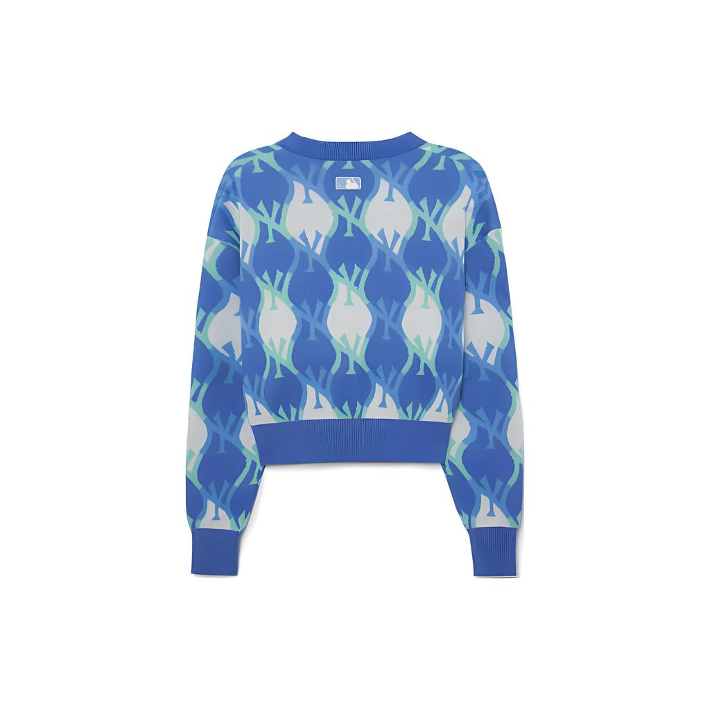 New MLB New York Yankees Knitwear Women's Light Blue 3FKCM0331-50CBL