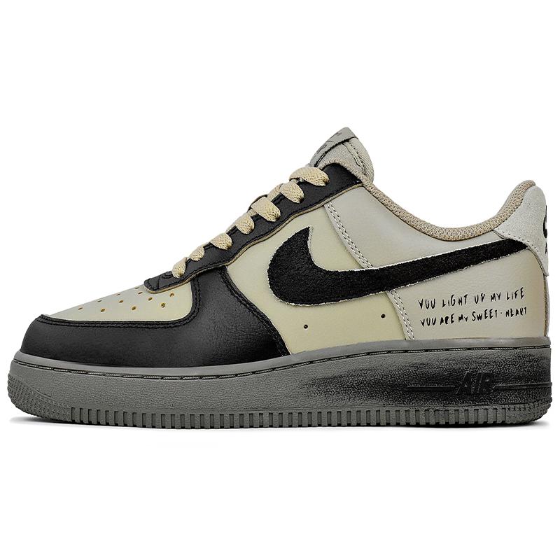

Nike Air Force 1 Abrasion Resistant Low top Skateboard Shoes Unisex Brown HQ1176-222(Team679-) 41