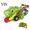 Competitive Dinosaur Car Toy RC Magnetic Toy, Remote Control Swallowing Dino Kids Electric 2 Players Snake Game Vehicle for Mini