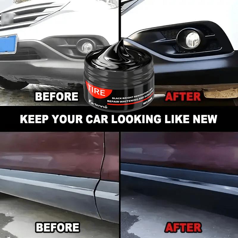 Innenraum-Reparaturwachs für Automobile zur Tiefenreinigung, Schutz, glänzendes Finish, geeignet für Armaturenbretter, Sitze, Stoßstangen, Reifen
