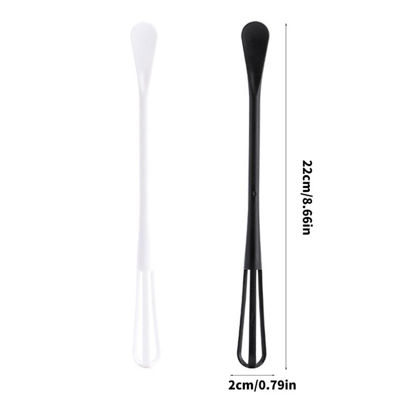 20PCS Double Purpose Cooking Utensils Convenient Storage Design Whisking Instrument Food Grades Plastic Eggs Beater and Stirrer