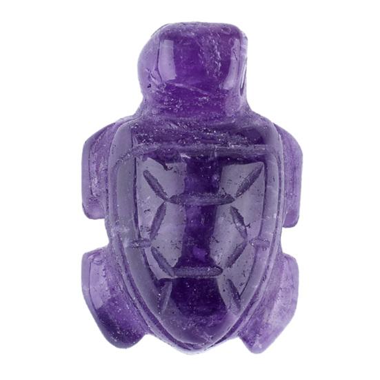 Micro Landscape Turtle Ornament Hand-Carved Natural Stone Figurines Symbolizing Longevity Good Luck Statue for Fish Tank