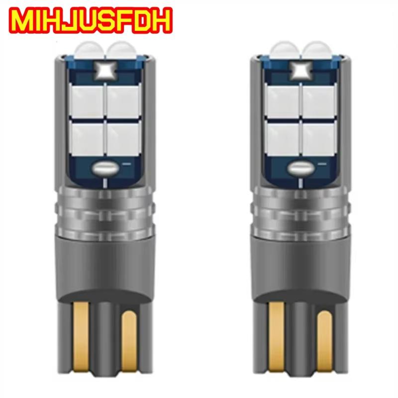 2Pcs High Quality T10 W5W Super Bright Car Interior Reading Dome Light Marker Lamp 168 194 LED Auto Wedge Parking Bulbs Orange