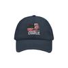 True Patriot Embroidered USA Flag Black Trucker Hat