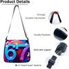 1/2/3/4/5PCS Numbered 6&7 Pattern Backpack Set | The Perfect Choice for School & Travel