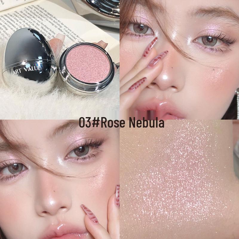 

Art Value Naughty Хайлайтер: Четырехцветная перламутровая бриллиантовая текстура для осветления теней под глазами 2.8g