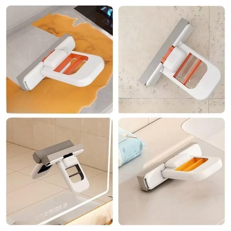 Multi Functional Handheld No Wash Mini Mop Desktop Bathroom Lazy Crafts
