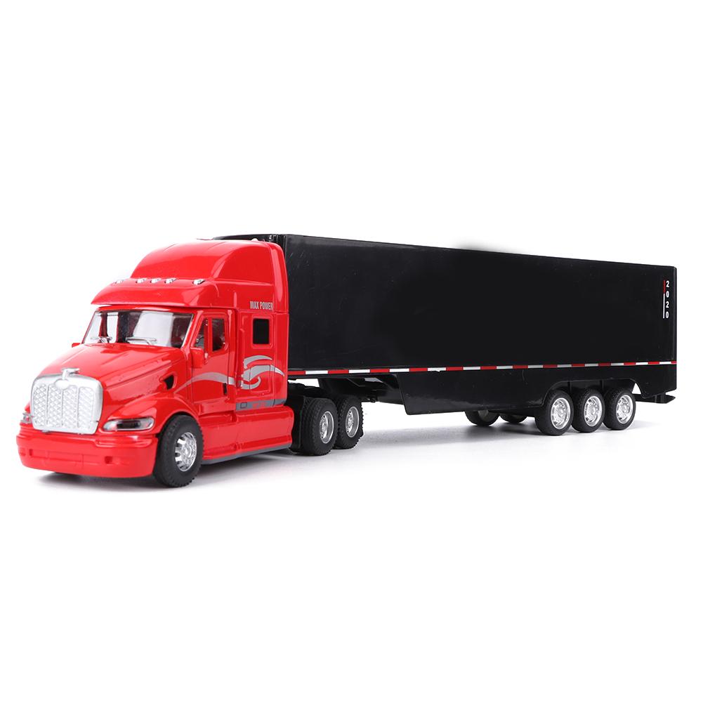 1:48 34.5CM Alloy Truck Model Simulation Light Sound Effect Pull Back Vehicles Toy