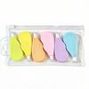 Mini Macaron Heart Eraser: Cute Silent Correction Tape for Students