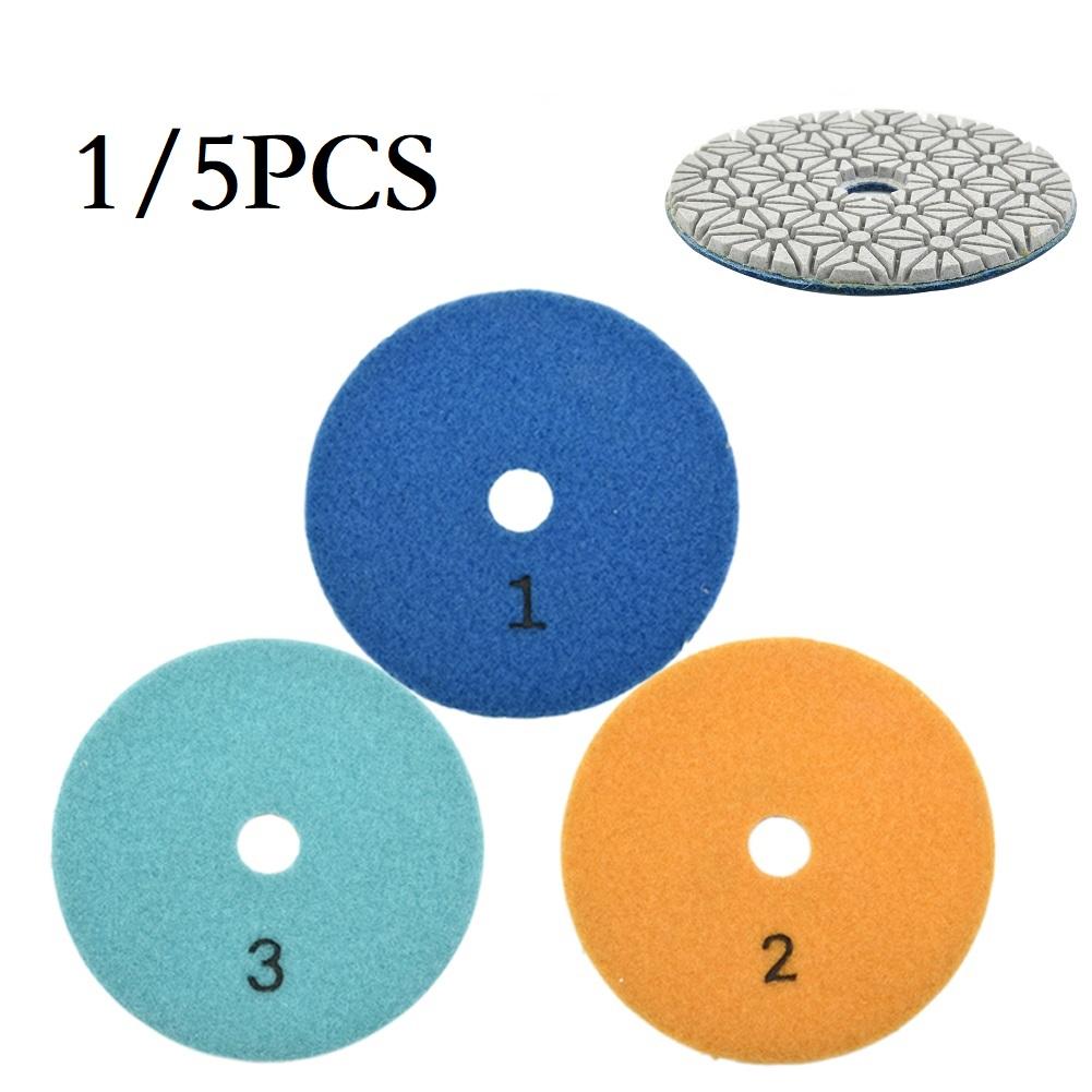 1pc Polishing Pad 4 Inch Car Cement Floor For Granite
