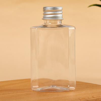 5/10 ks 80ml prázdná lahvička čirá zvířátko s hliníkovým šroubovacím uzávěrem a zátkou kosmetická nádobka cestovní přenosná tuba s krémem
