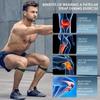 Bequemes Patella-Schutzband Silikon Sport-Kniebandage Patellasehnen-Kniebänder Jumper
