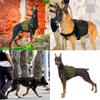 Tactical Dog Harness K9 Vest Police Service Dog Clothes Molle Pouches Training Accessories Airsoft Hunting Vests