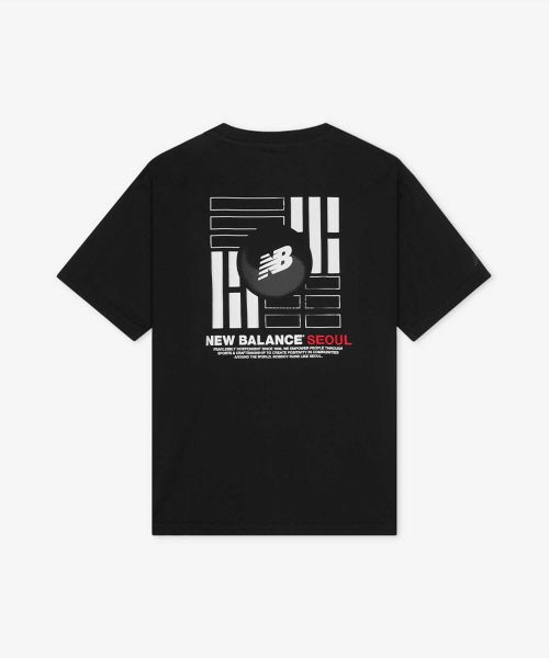 New Balance Geongongamri Exklusives Kurzarm-T-Shirt (SCHWARZ)