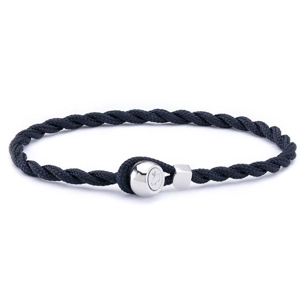 Pig&Hen Easy Ed Bracelet - Navy X Silver