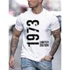 Men's Lightweight Short Sleeve T-Shirt - Round Neck Casual Summer Top,Breathable for Outdoor Wear,Machine Washable, Non- Base Layer for Casual Outfits