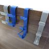 Multifuntional Swimming Pool Tool Holder Adjustable Angles ABS Texture Easy Installation Suitable for Outdoor Pool