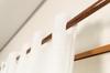 Arie Cafe Curtain, White, 100cm Wide x 110cm Long, Made in Japan, UV Protection, Insulation, Privacy Protection, Free Cut, Galette