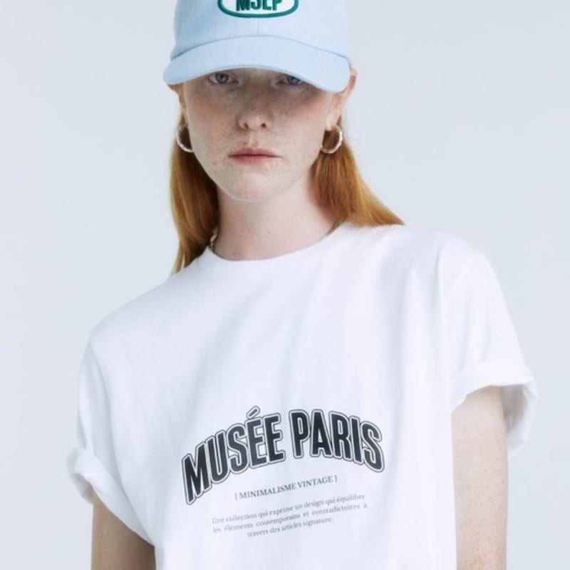 

MUSEE AALTO MSEP Logo Patch Ball Cap_Light Blue Denim ONE