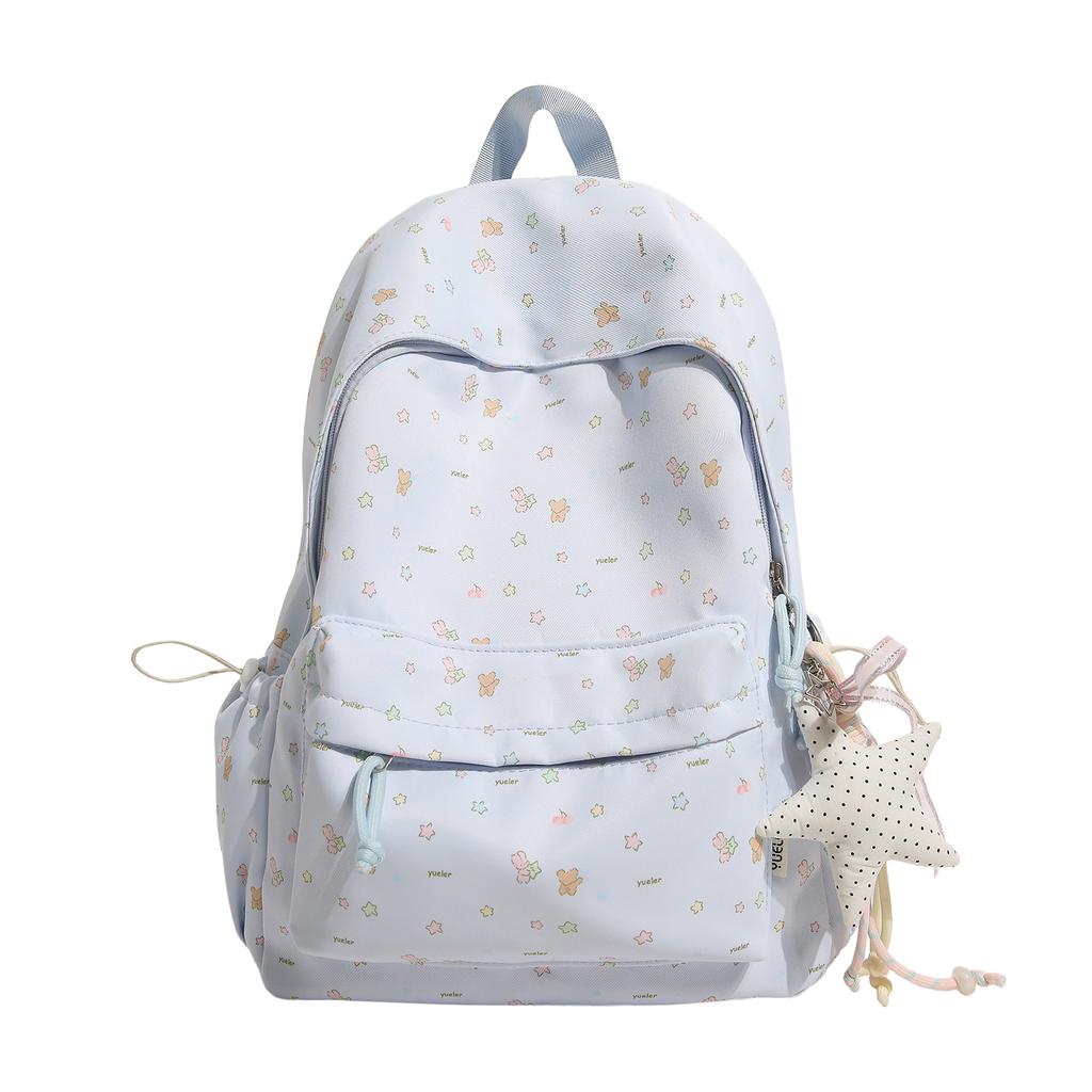 Schoolbag Schoolbag Female College Student Computer Ins Wind Niche Junior High School Girls Backpack High Value Large Capacity Cute Backpack