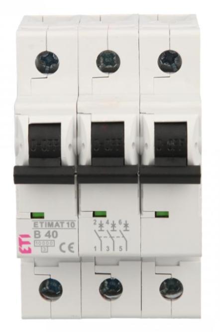 Wyłącznik Nadprądowy 3P B 40A 10Ka Ac Etimat10 002125720