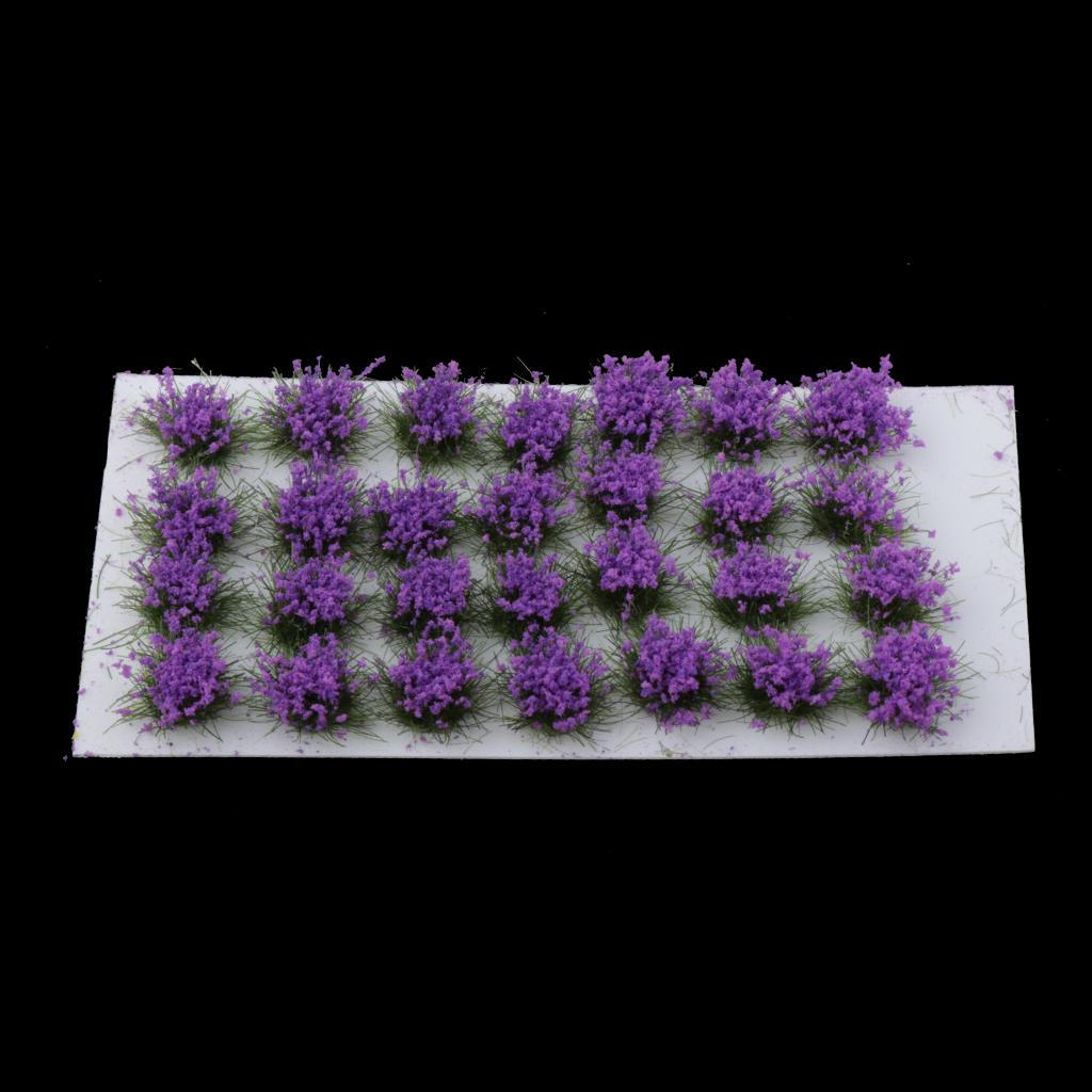 

28pcs Mixed Model Trees, 8mm, 1:24 1:35 1:48 1:72 Scale Train Scenery,