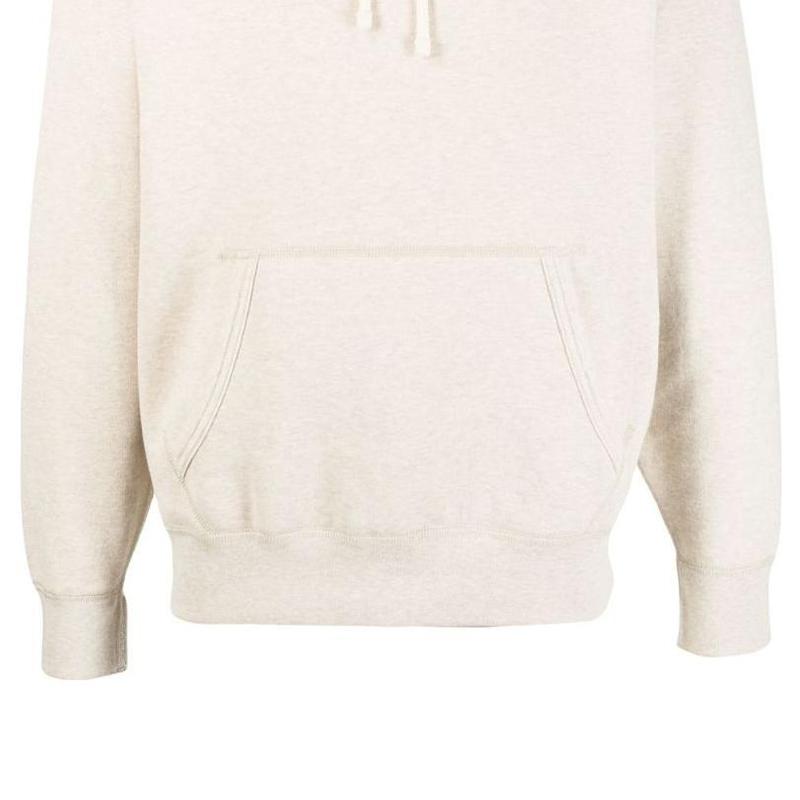 Polo Ralph Lauren Ss23 Logo Embroidered Drawstring Hoodie Men Hoodies Beige 710766778-073