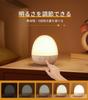 Lyridz Bedside Lamp, Nursing Light, Touch Sensor Night Light, ColorBrightness Adjustable, Ambient Lighting, USB Charging, 3000mAh Large Capacity,