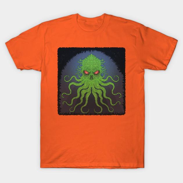 

New Fashion Men T Shirt Cthulhu Dreams Print Short Sleeve Tops Tees Casual