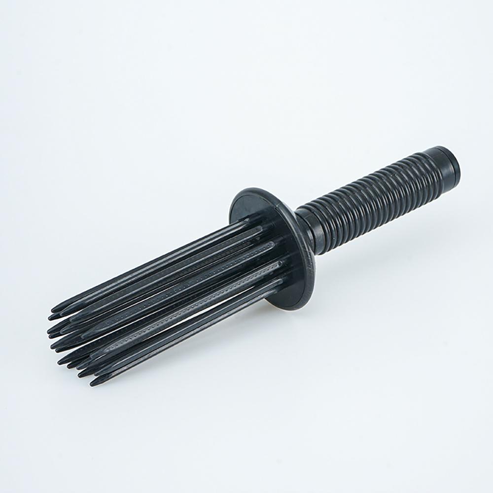 1PC Salon Professional Hair Fluffy Curling Comb With Non-slip Handle Anti‑Slip Round Hair Brush Curling Wand Barrel Hairstyling Tool