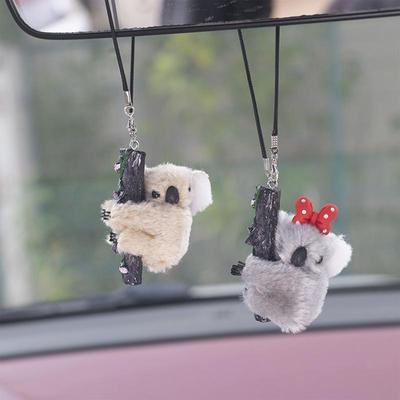 Decorazione Ornamento Specchietto Retrovisore Auto Koala Carino Accessori Interni Auto Animale da Appendere Fascino per Auto