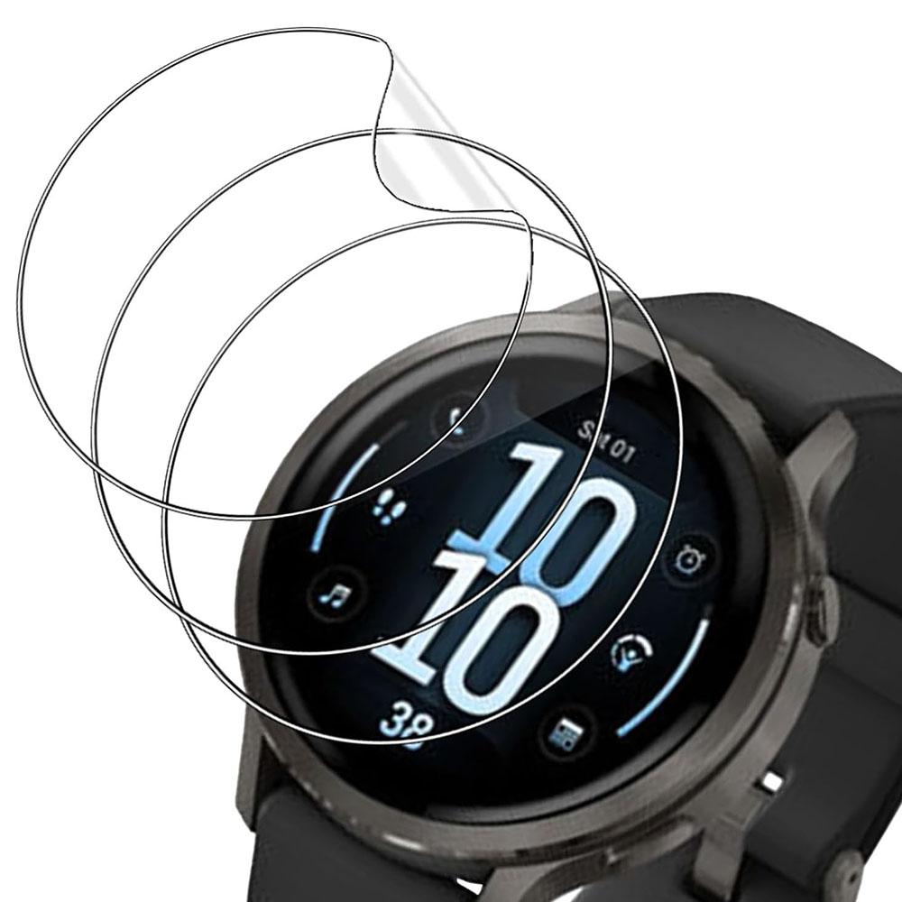3Pcs For Garmin Venu 4 41mm TPU Watch Screen Protector Anti Scratch HD Clear Hydrogel Film