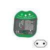 Socket Tester 110 to 250V Voltage Detectors with RCD Function & Polarity Check for Safe Electrical Wiring Inspection