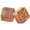 Retro Tragbares Nähset - Multifunktionale Nadel- & Garn-Tasche mit Box