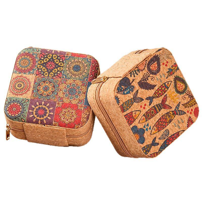 Retro Tragbares Nähset - Multifunktionale Nadel- & Garn-Tasche mit Box