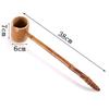 ZISIZ Chinese Retro Bamboo Long-Handled Water Dipper & Wine Ladle Set
