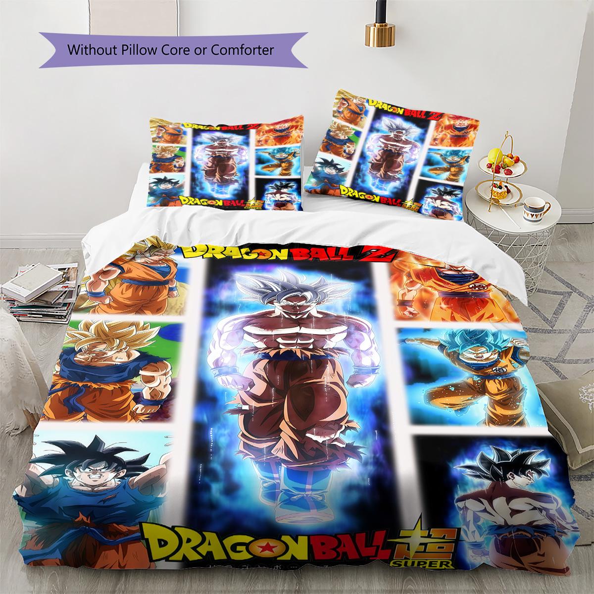 

Dragon Ball Galaxy Bedding Set Soft Microfiber Duvet Cover Pillowcases 135x200cm