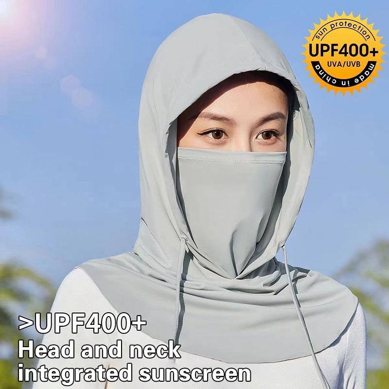 Upf 50+ Balaclava Men Women Face Mask Sun/Uv Protection Breathable Long Ice Silk Neck Covers For Cycling Motorcycle Fishing